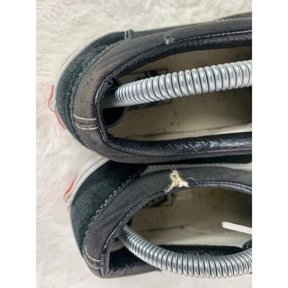 Vans Old Skool Black/White Canvas/Suede Sneakers Men's Size 8 - Picture 4 of 9